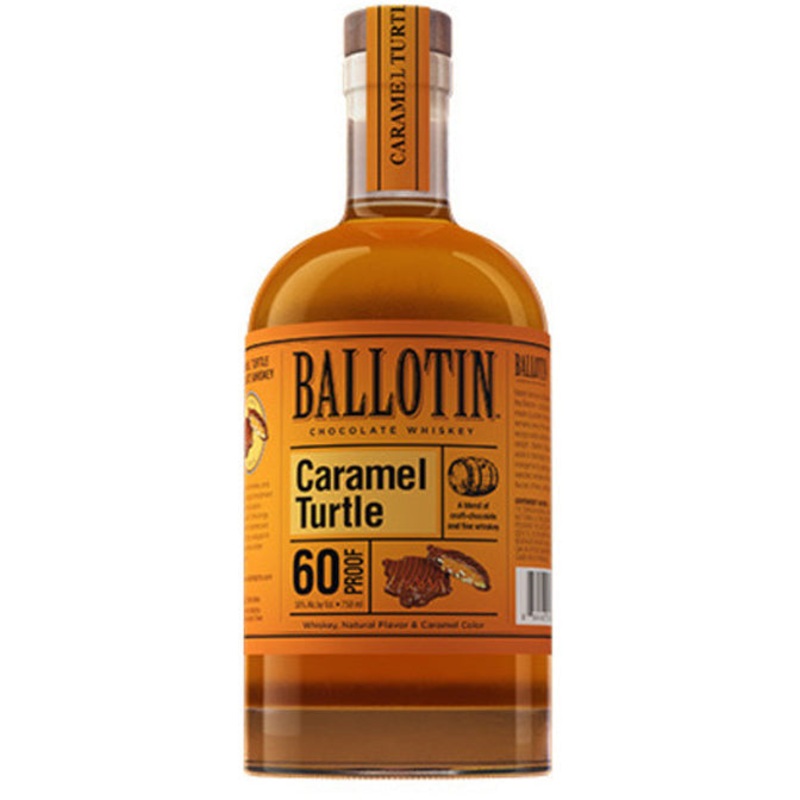 Ballotin Caramel Turtle Chocolate Whiskey