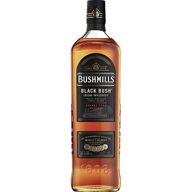 Bushmills Black Bush Irish Whiskey 1L