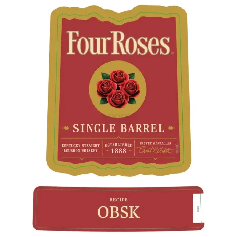 Four Roses OBSK Single Barrel Bourbon 120.8 Proof