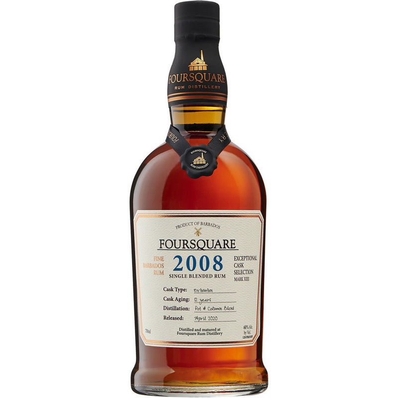 Foursquare Mark XIII "2008" Single Blended 12 Year Rum