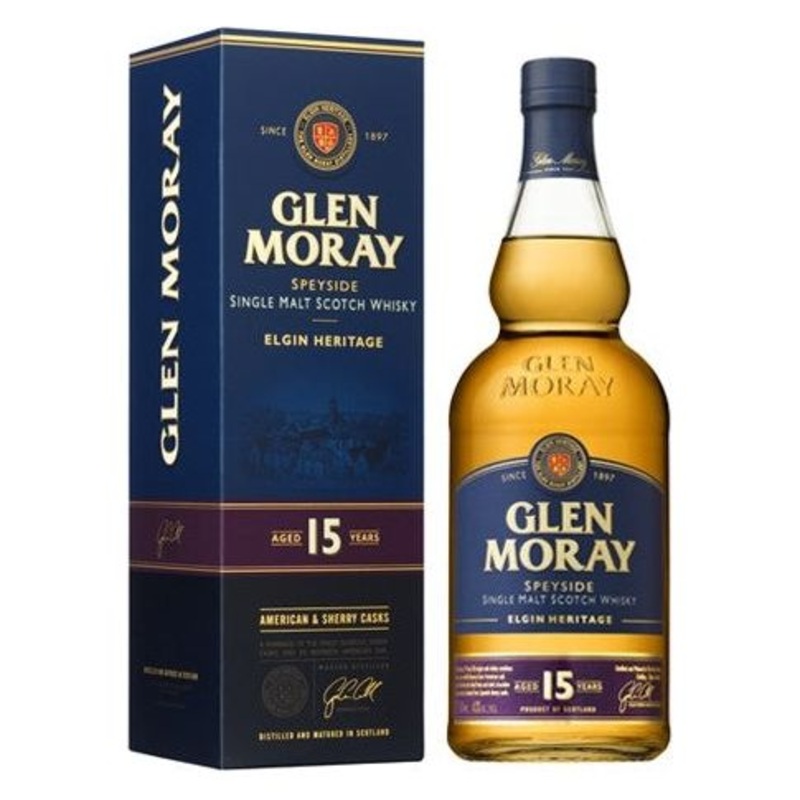 Glen Moray 15 Year Old 750ml