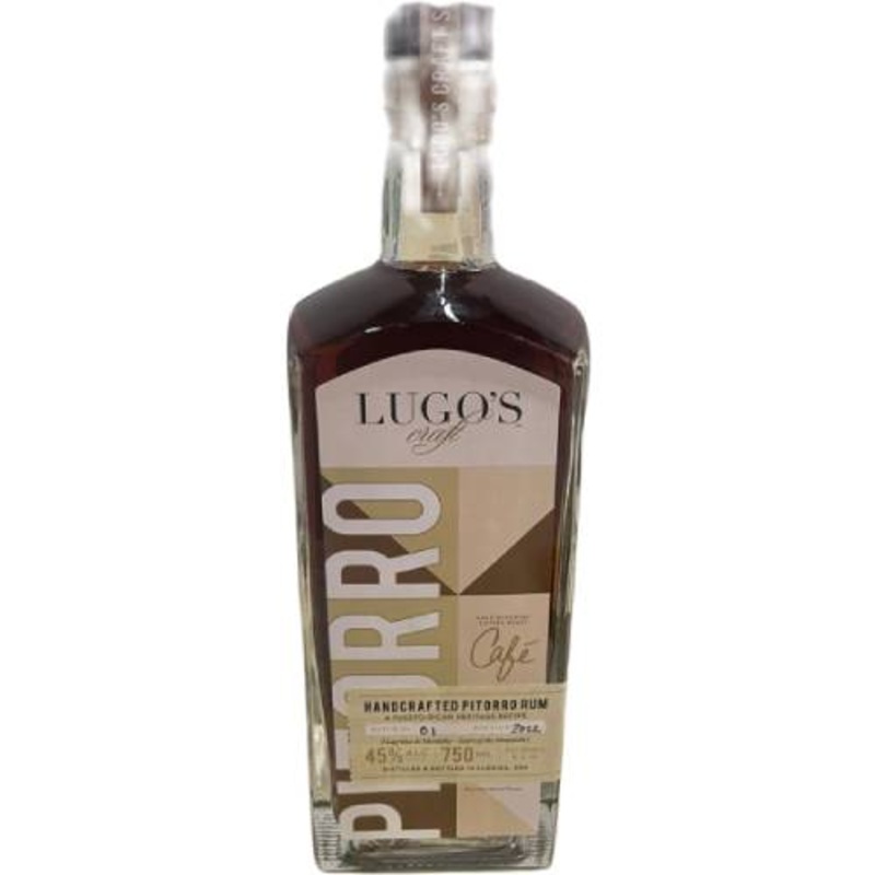 Lugo's Hand Crafted Pitorro Rum- Caf - 750ml