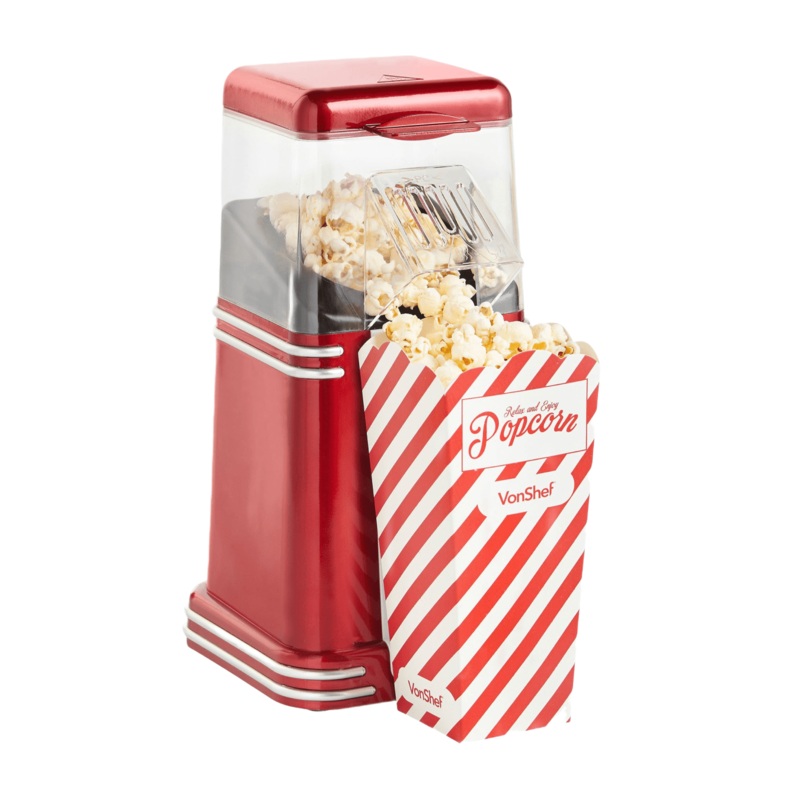 Vonshef Retro Popcorn Maker