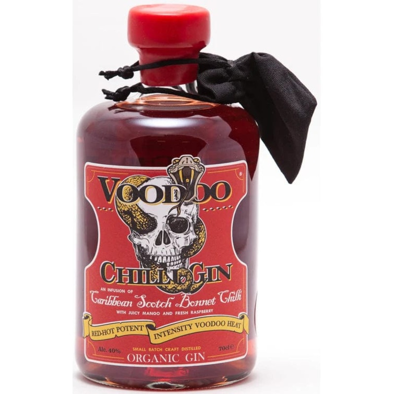 GYR Red Red-Hot Potent Voodoo Chilli Gin 70cl