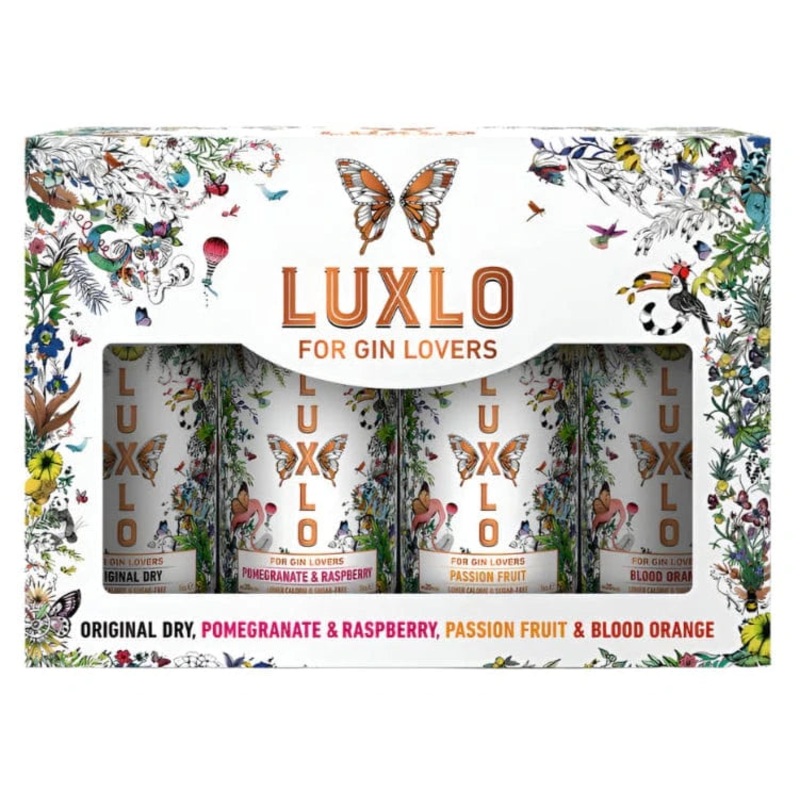 Luxlo Gin Lovers Gift Pack 4x5cl