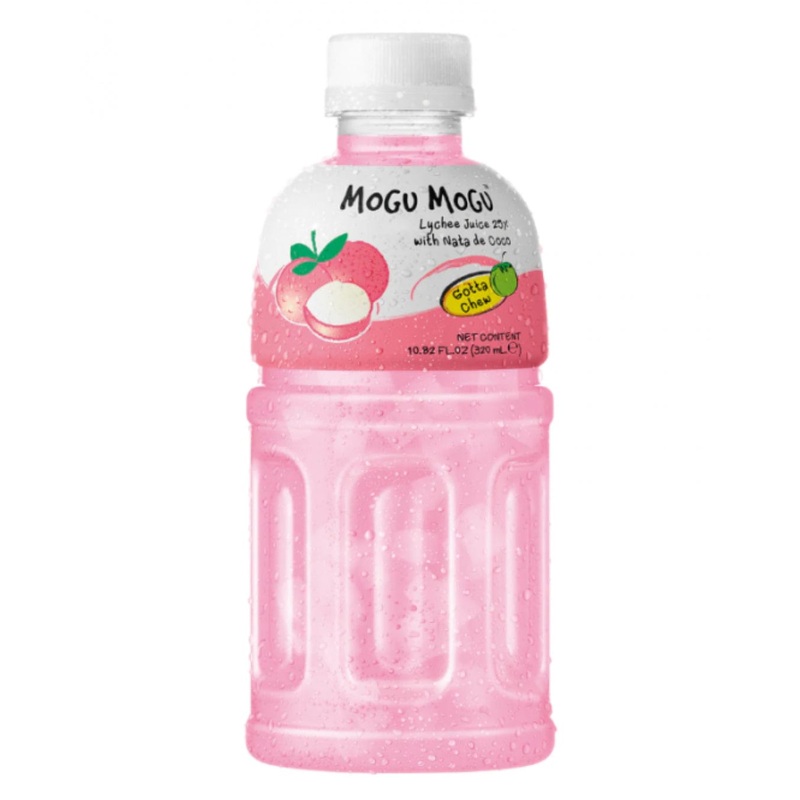 Mogu Mogu Lychee Drink Multipack, 24 x 320 ml