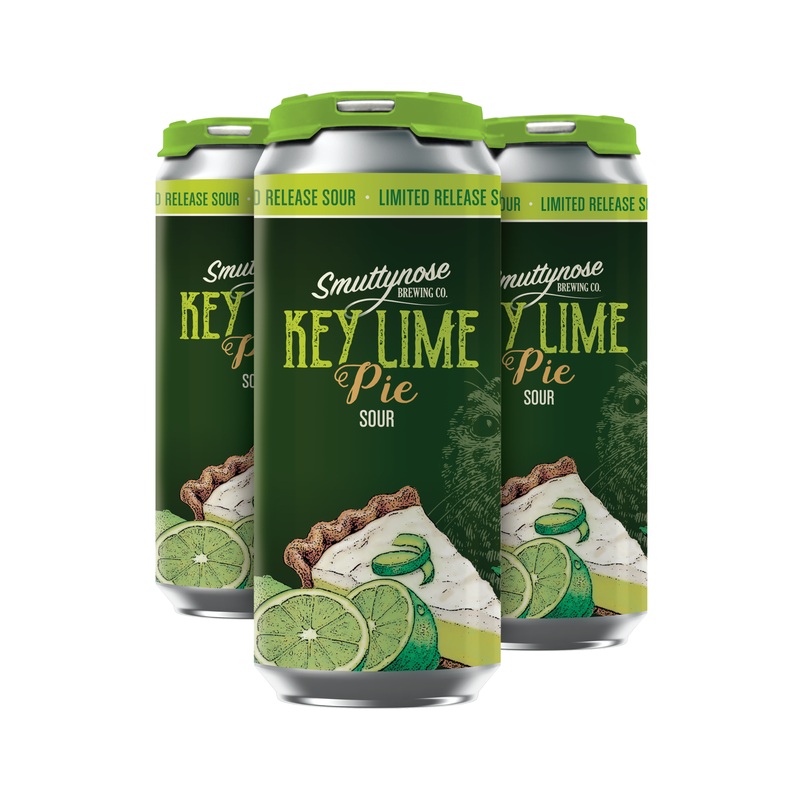 Smuttynose Brewing Key Lime Pie Sour 4 PACK 16 OZ CANS