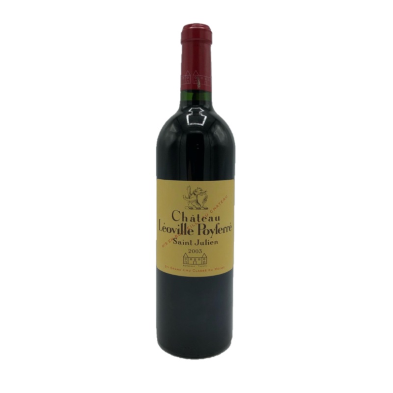 Chateau Leoville Poyferre 2003 750ml 13.5% - France Robert Parker 96/100 Falstaff 95/100