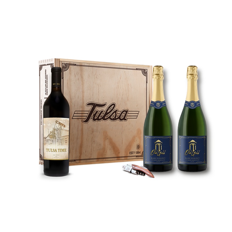 Old Gold & Red Gift Box Set
