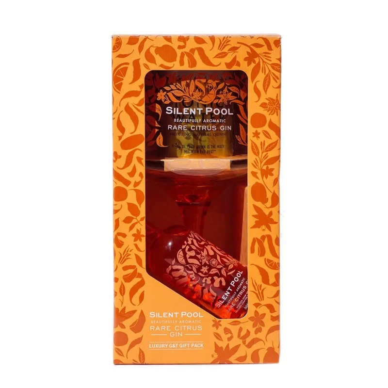 Silent Pool Rare Citrus Gin Miniature Gift Set, 5 cl