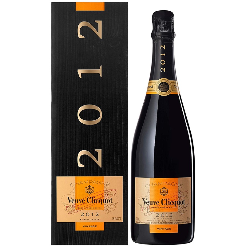 Veuve Clicquot 2012 Vintage Brut Champagne Gift Box 75cl