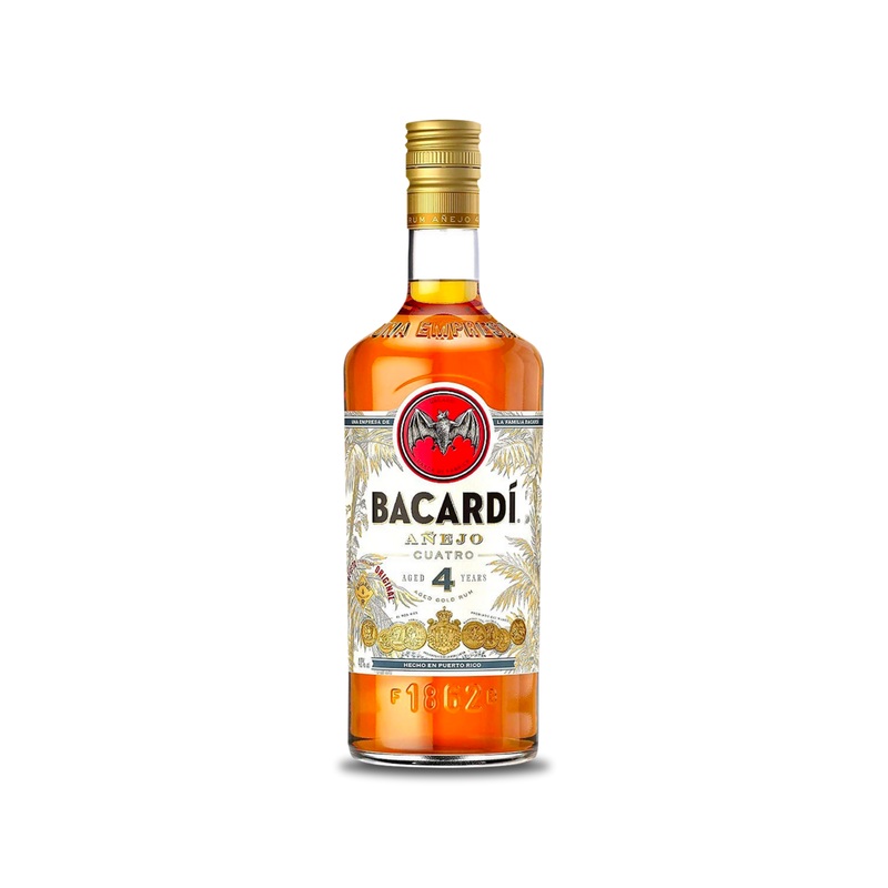 Bacardi Aejo Cuatro Rum 750 ML