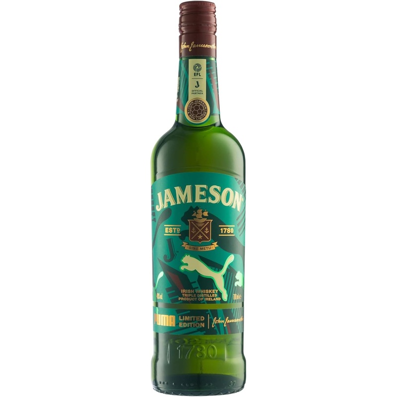 Jameson Limited Edition Puma EFL Football Irish Whiskey 70cl