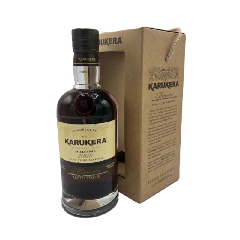 Karukera Rhum Expression Limited Edition 2008 700ml 50% - Spirits