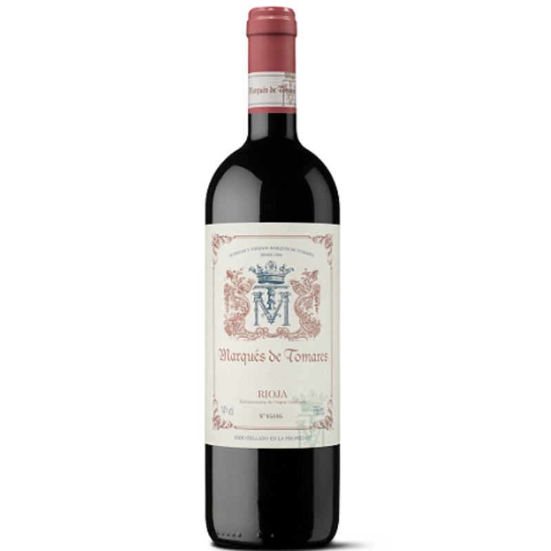 Marques de Tomares Rioja Crianza 2019, DOC Rioja 6 Bottle Case 6x75cl