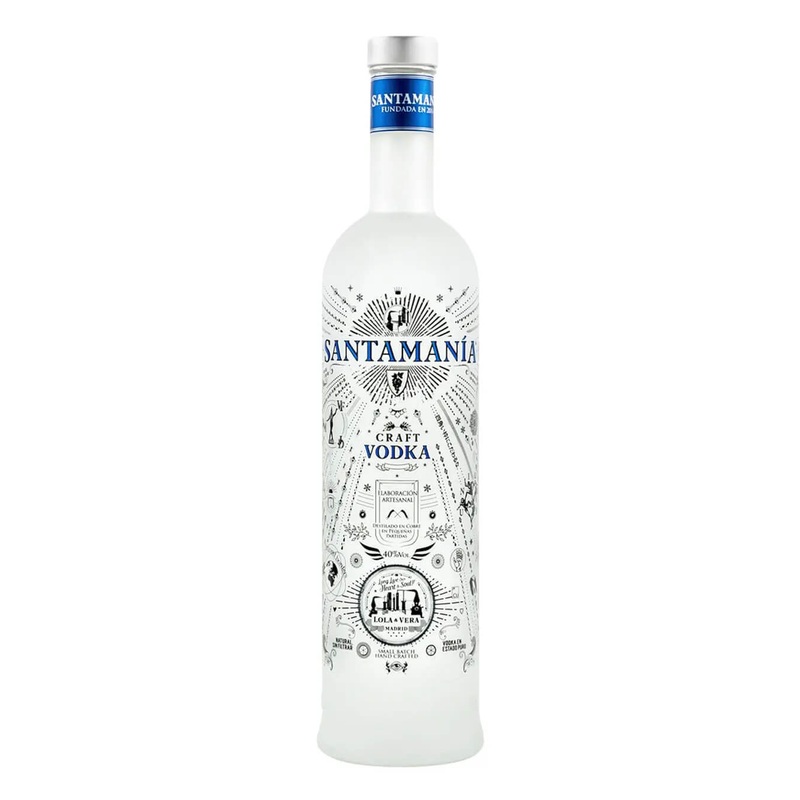 Santamania Premium Grape Vodka, 70 cl