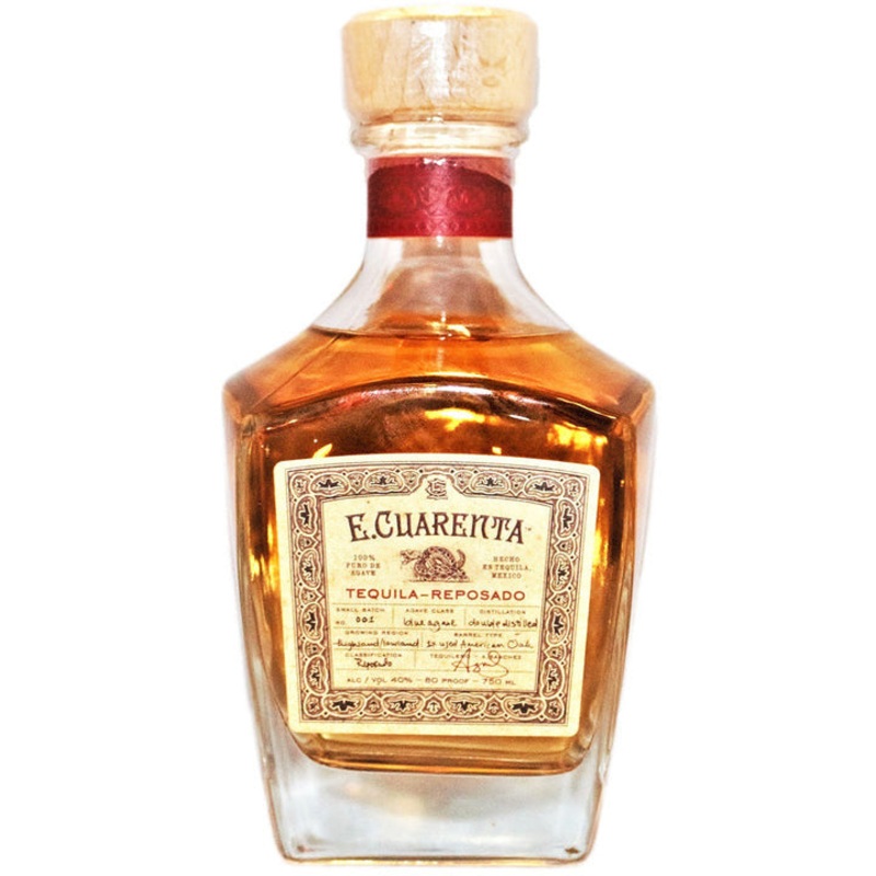 E. Cuarenta Tequila Reposado