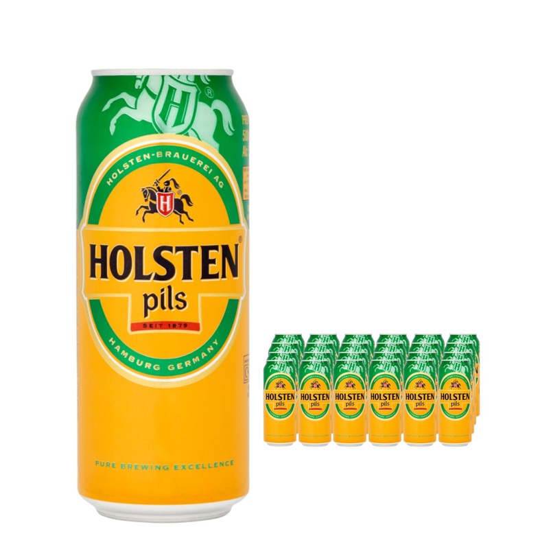 Holsten Pils Premium Pilsner Multipack, 24 x 500 ml