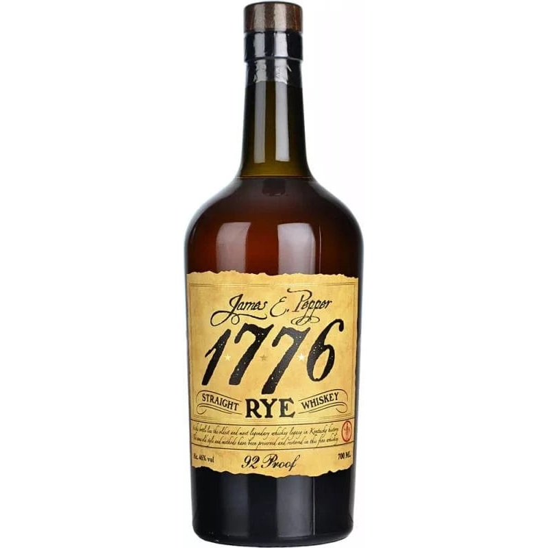 James E Pepper 1776 Straight Rye Whiskey 70cl