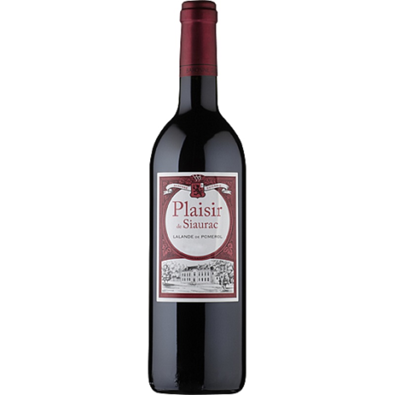 Plaisir de Chateau Siaurac Lalande de Pomerol 2015 Bottle 1x75cl