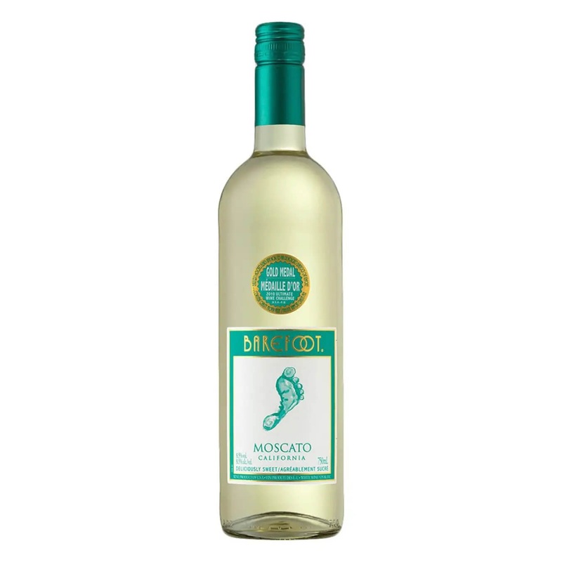 Barefoot Moscato Sweet White Wine, 75 cl