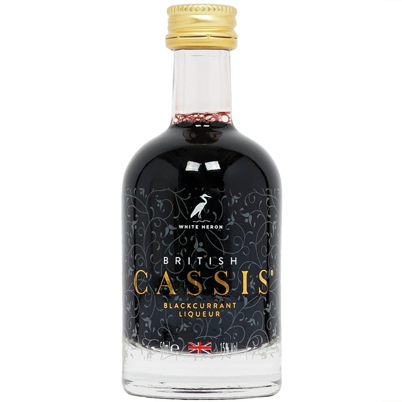 British Cassis Blackcurrant Liqueur Miniature 5cl
