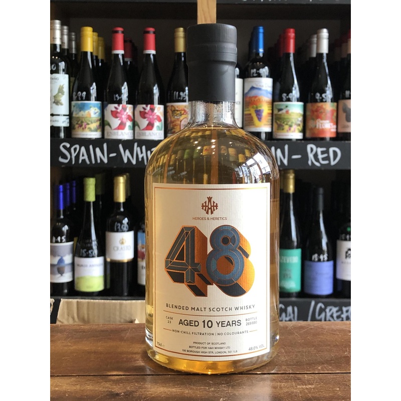 Heroes and Heretics 48 Blended Malt - 10YO