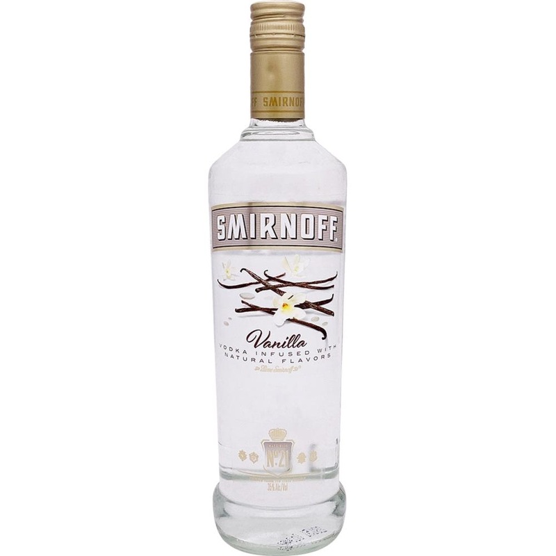 Smirnoff Vodka Vanilla Flavored 750 ML