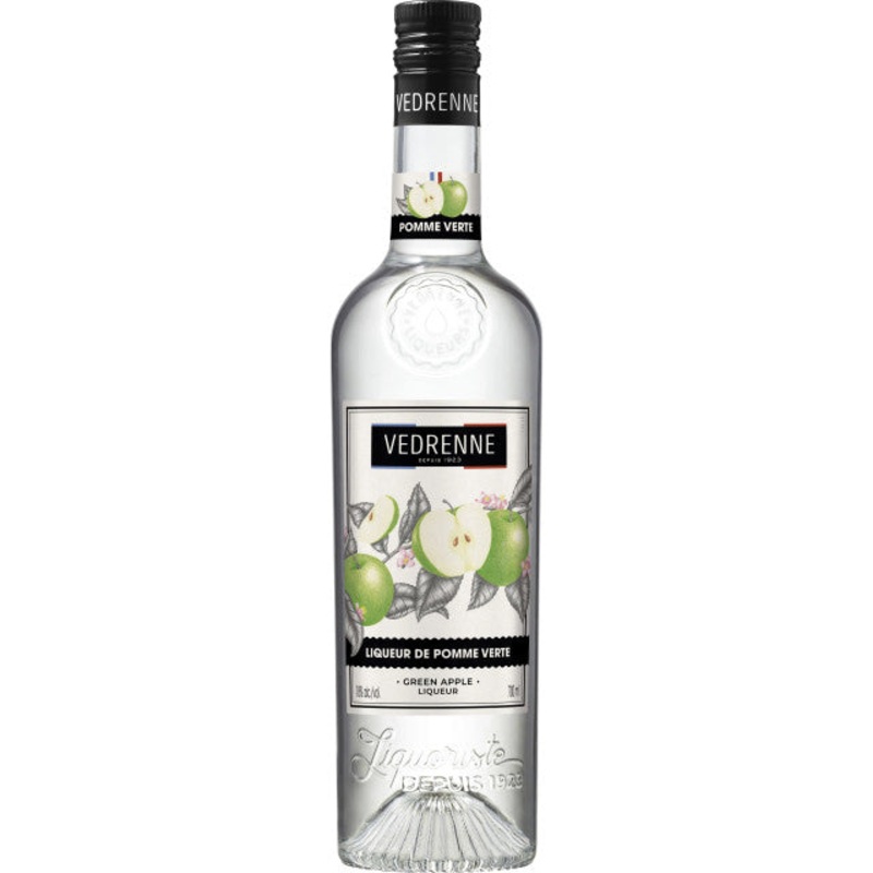 Vedrenne Crme de Pomme Verte (Apple) 70cl Bottle