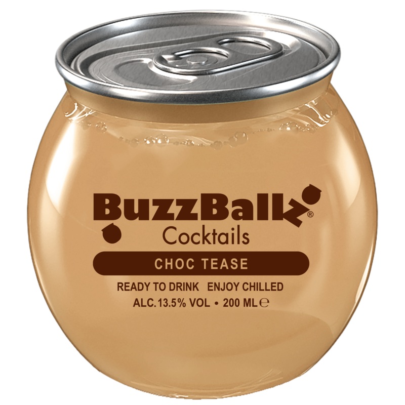 BuzzBallz Choc Tease Cocktail 3x200ml