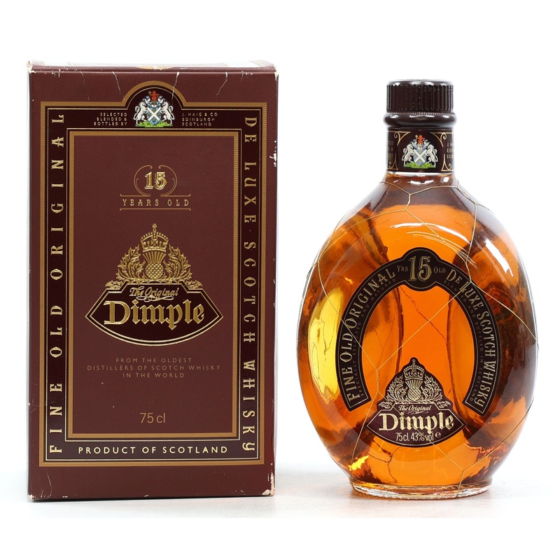 Dimple 15 Year Old Fine Old De Luxe Scotch Whisky 75cl