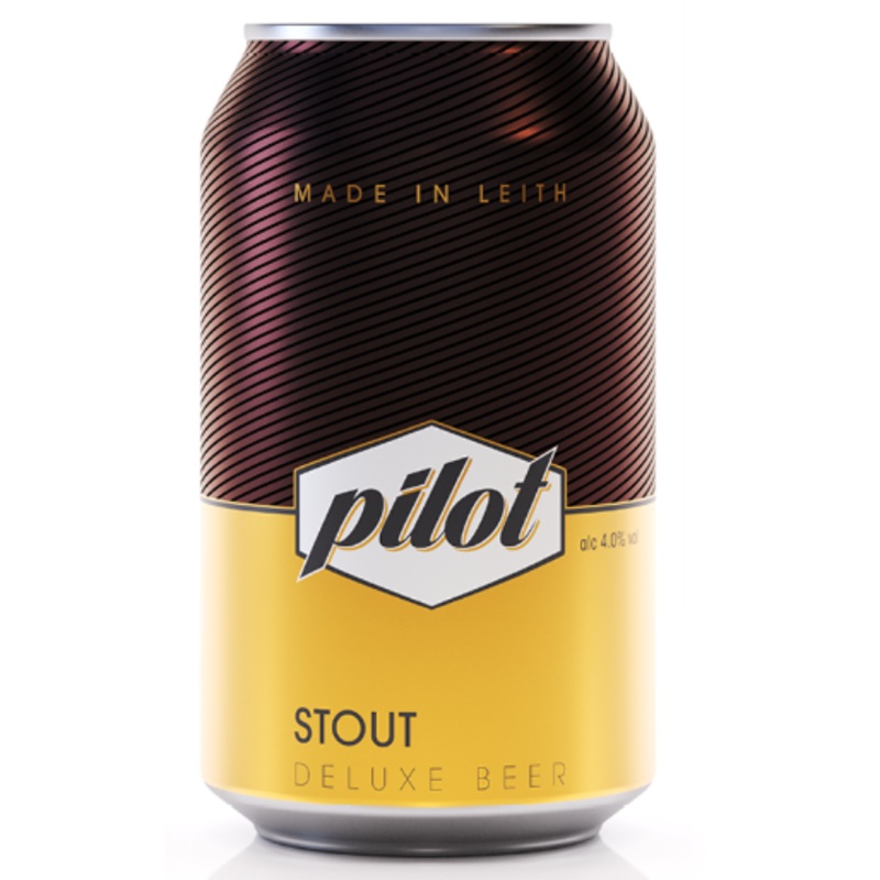 Pilot Brewery, Stout Gluten Free 330ml Can