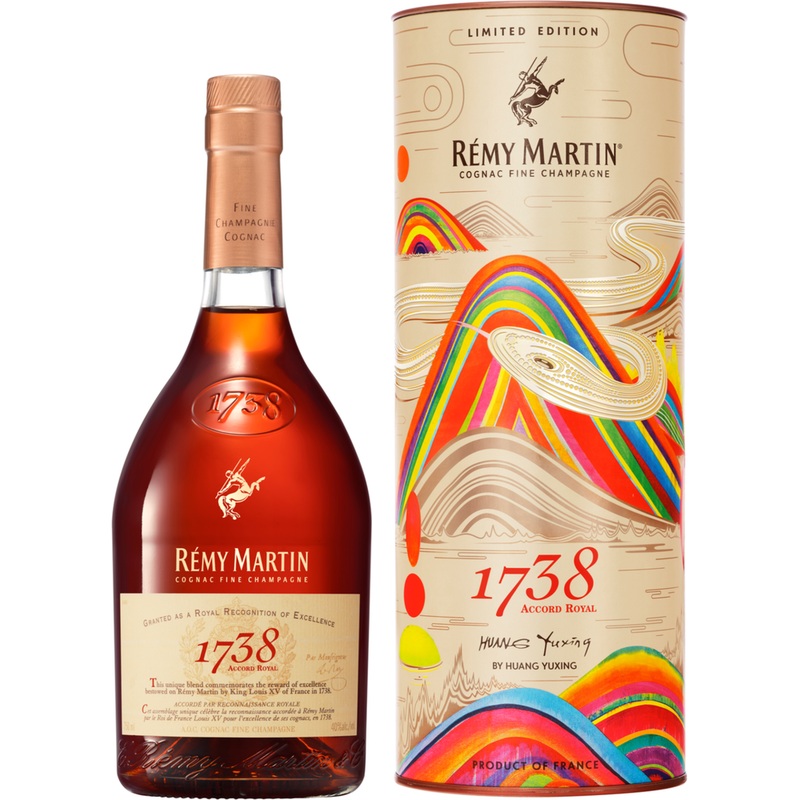 Rmy Martin 1738 Accord Royal The Year Of Snake 25 Limited Edition by HUANG YUXING 750 ML
