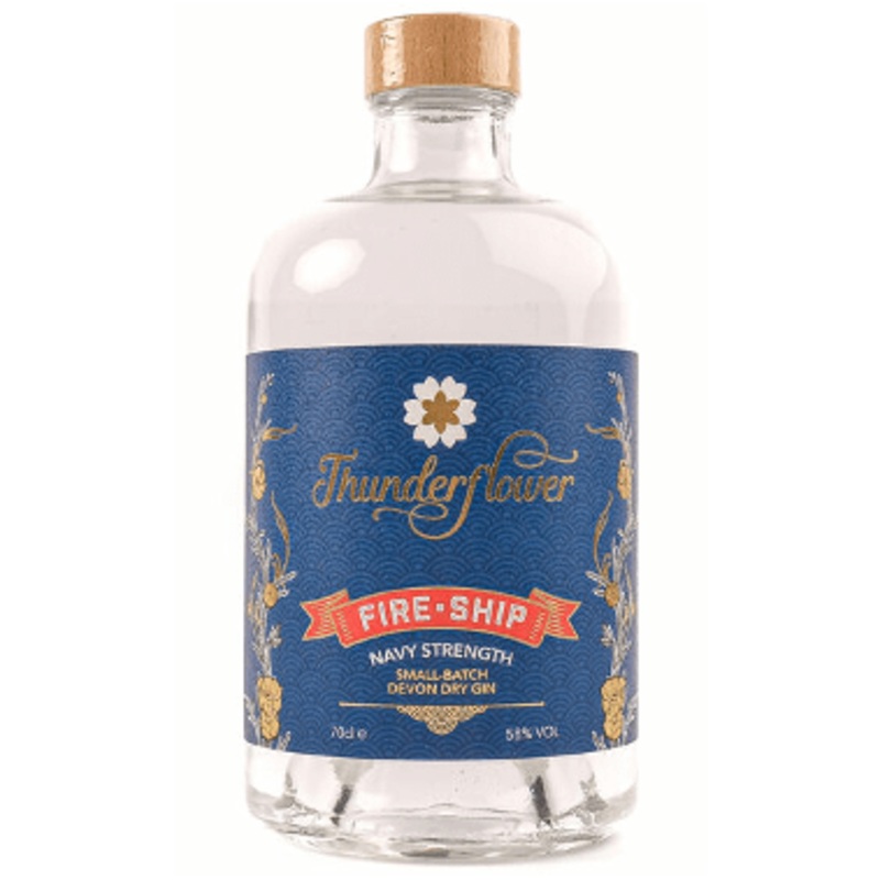 Thunderflower FireShip Navy Strength Gin 70cl