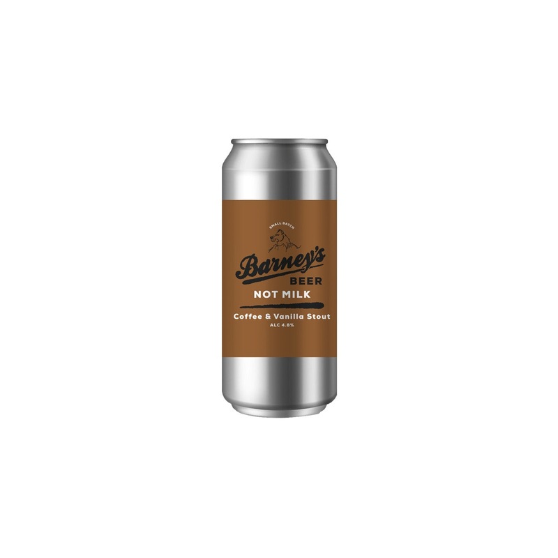Barney's, NOT MILK Coffee & Vanilla Stout 440ml Can