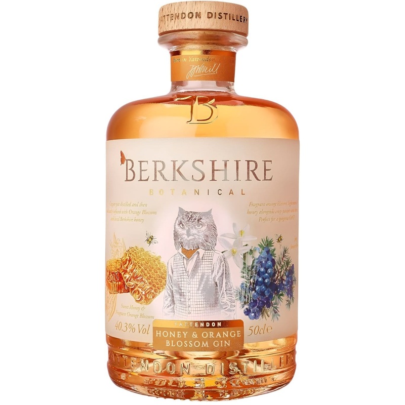 Berkshire Botanical Honey & Orange Blossom Gin 50cl
