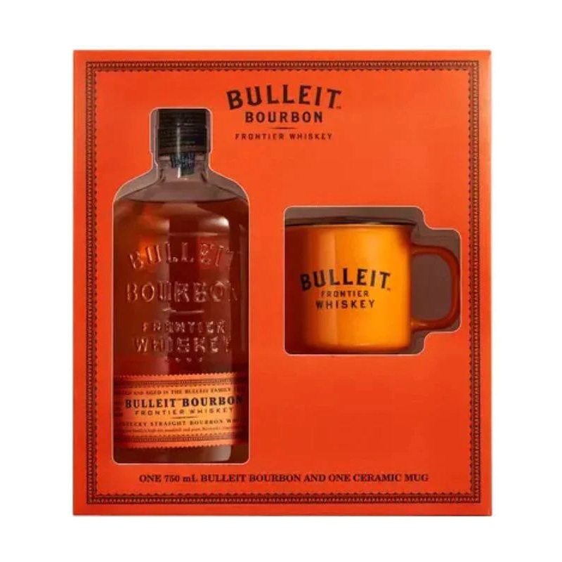 Bulleit Bourbon W/ Ceramic Mug Gift Set