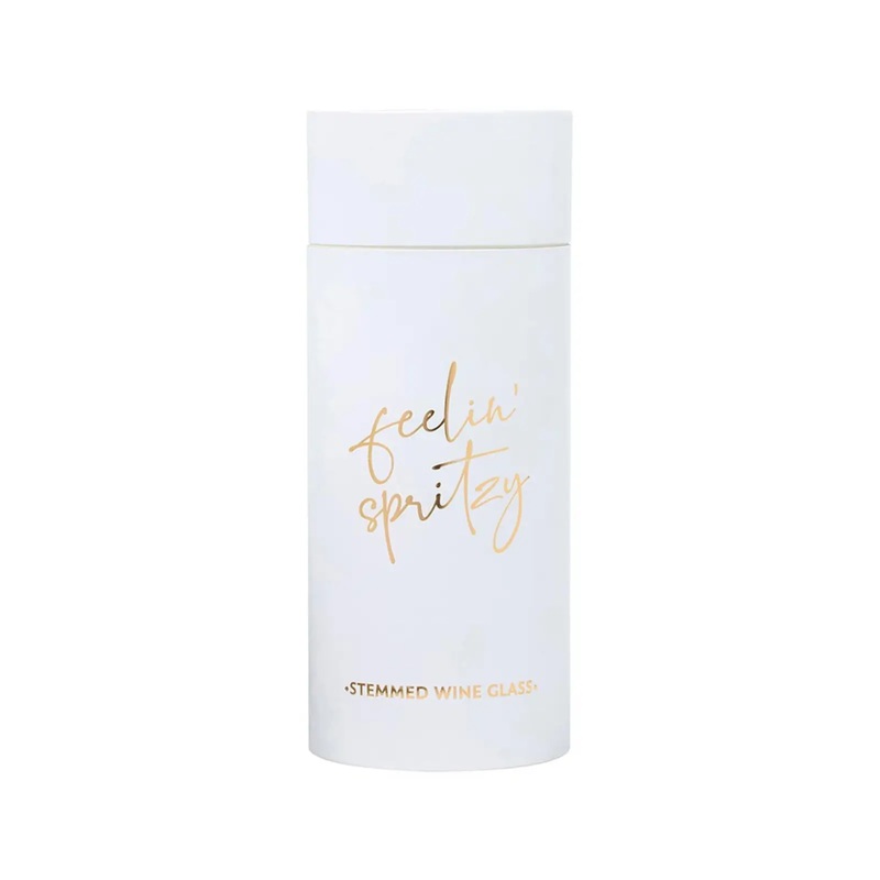 "Feelin' Spritzy" Wine Glass SINGLE