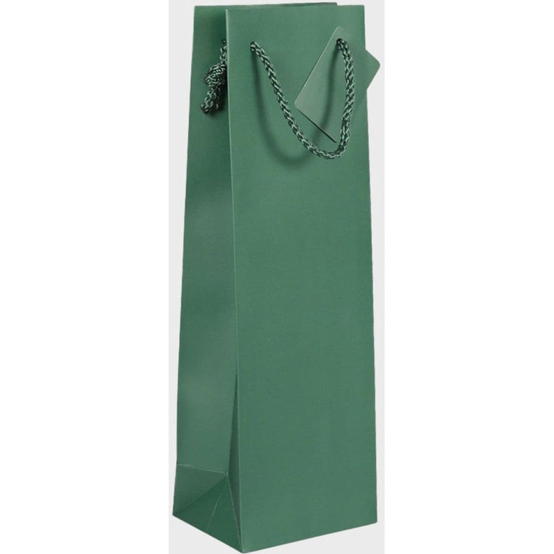 Green Bottle Bag 1 Bottle Bag