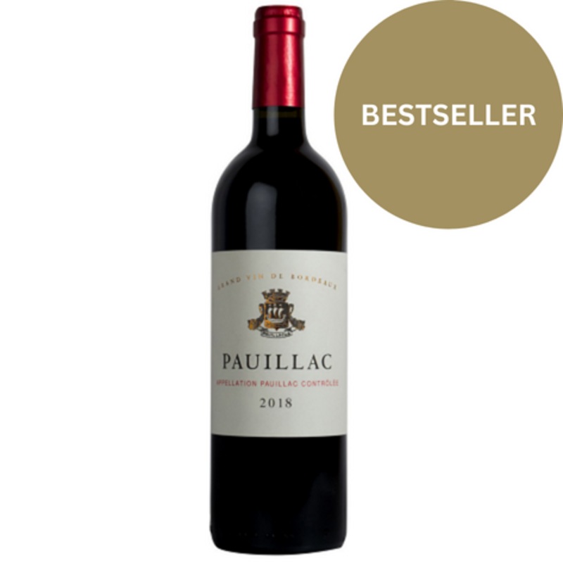 PAUILLAC 2018 DECLASSIFIED 6 Bottle Case 6x75cl