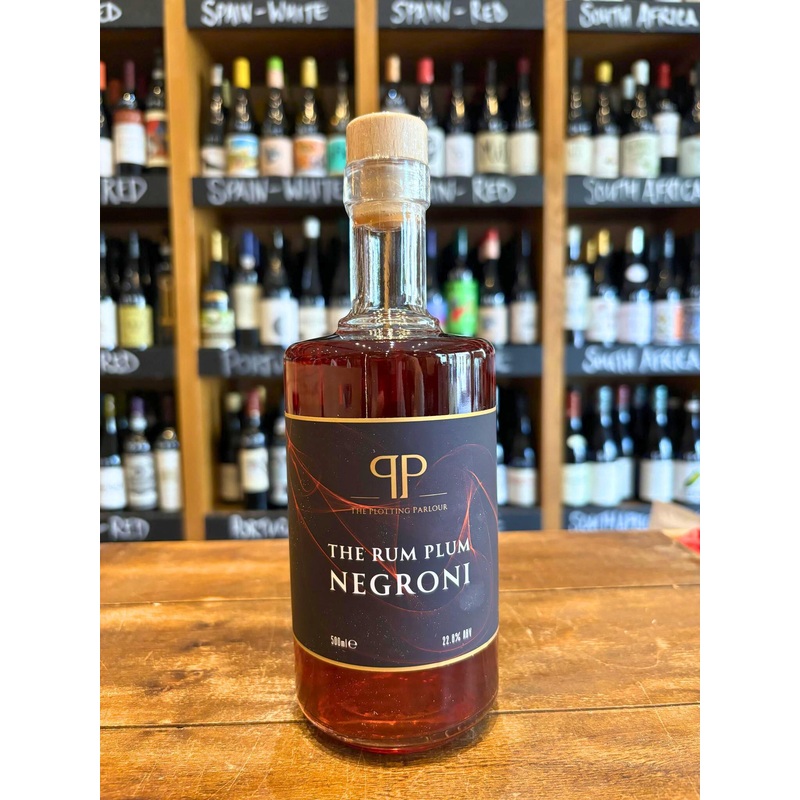 Plotting Parlour - Rum Plum Negroni 50cl - Ready to Drink Cocktail B2B