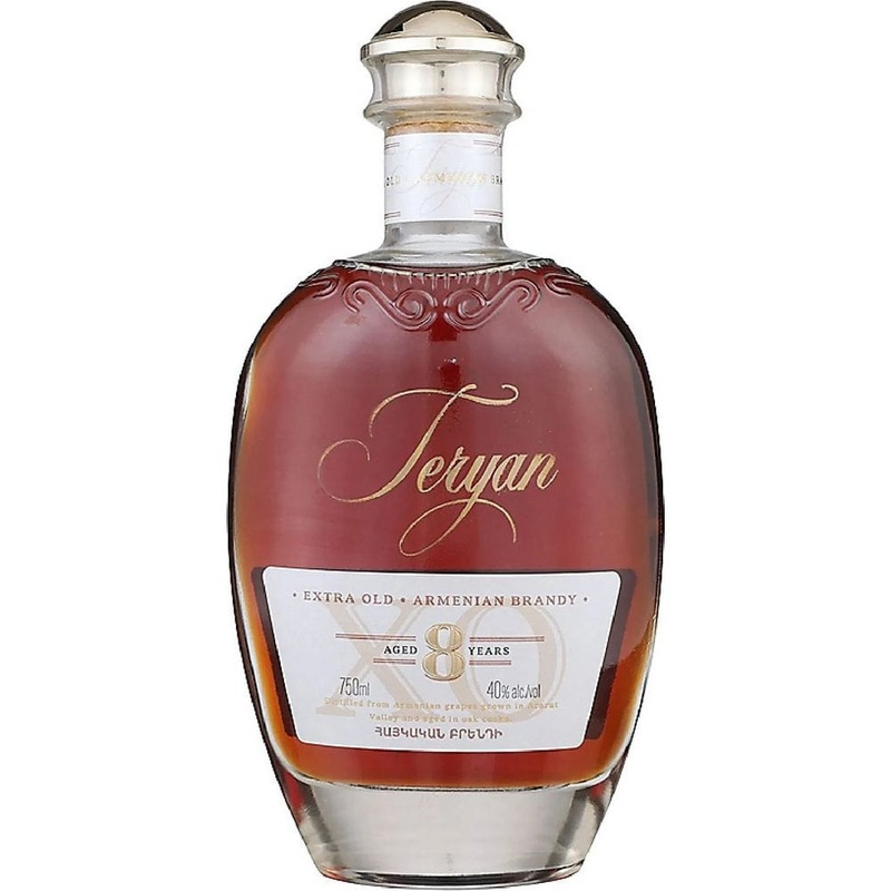 Teryan Brandy Extra Old 8 Yr 80 750 ML