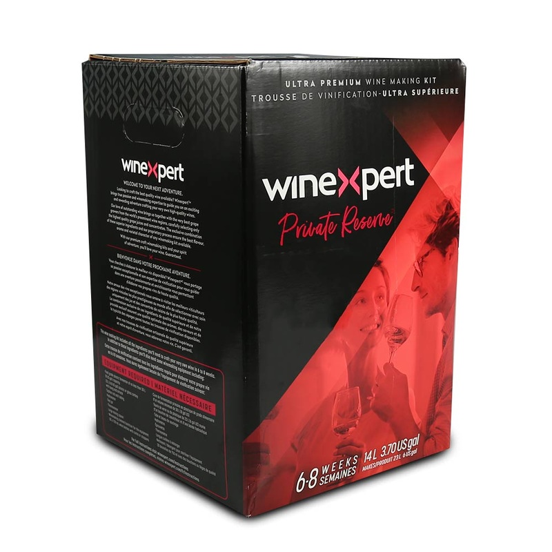 WinExpert Private Reserve 30 Bottle Whisky Infused Cabernet Zinfandel Syrah