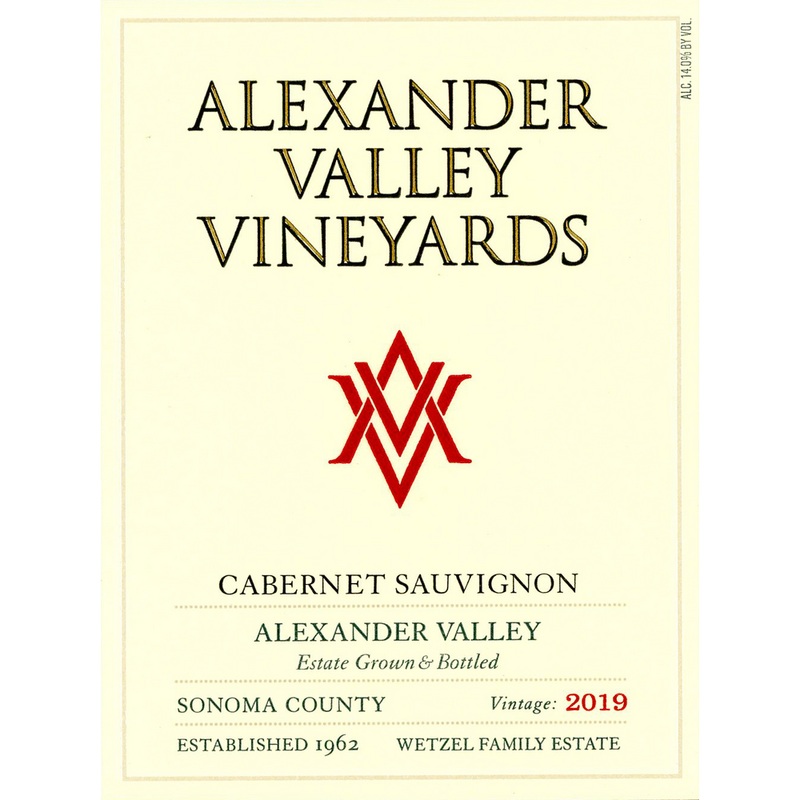 Alexander Valley Vineyards Estate Cabernet Sauvignon 750ml