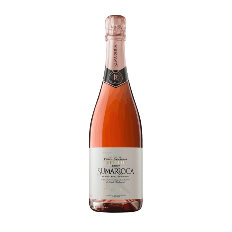 Bodegas Sumarroca, Cava Brut Rose Organic, 2022 (Case)