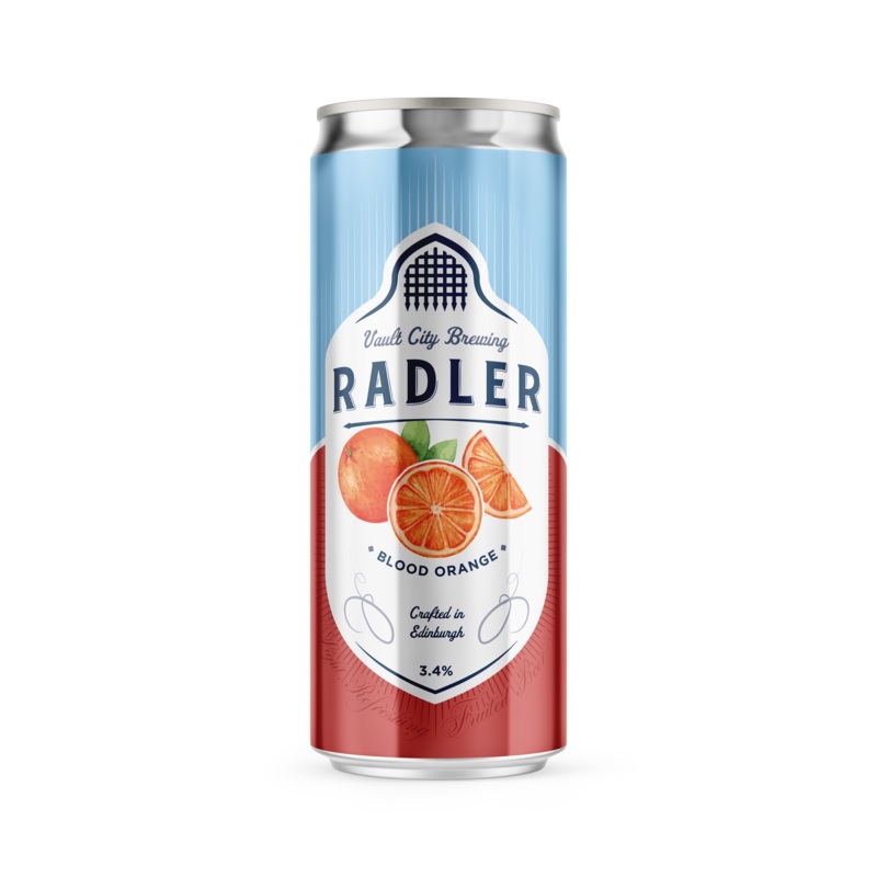 Vault City Brewing, Blood Orange Radler Summer Radler, 330ml Can