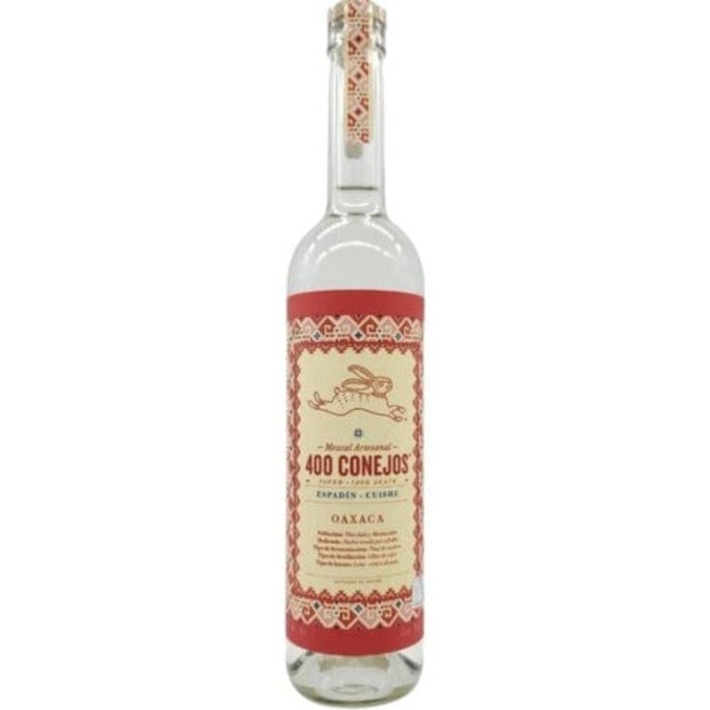 400 Conejos Cuishe Oaxaca Espadn Mezcal Artesanal Joven 100% Agave