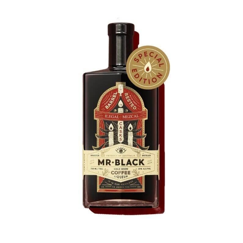 Mr Black Mezcal Cask Coffee Liqueur In Collaboration With Ilegal Mezcal 750mL