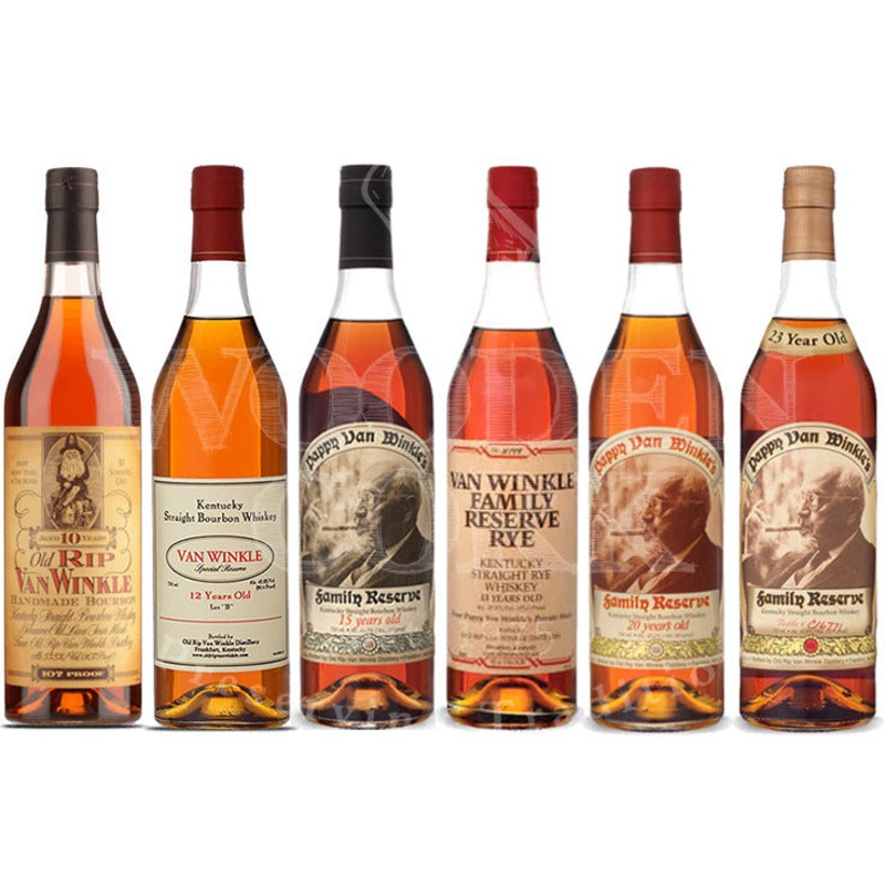 Pappy Van Winkle's Family Lineup Collection Bundle