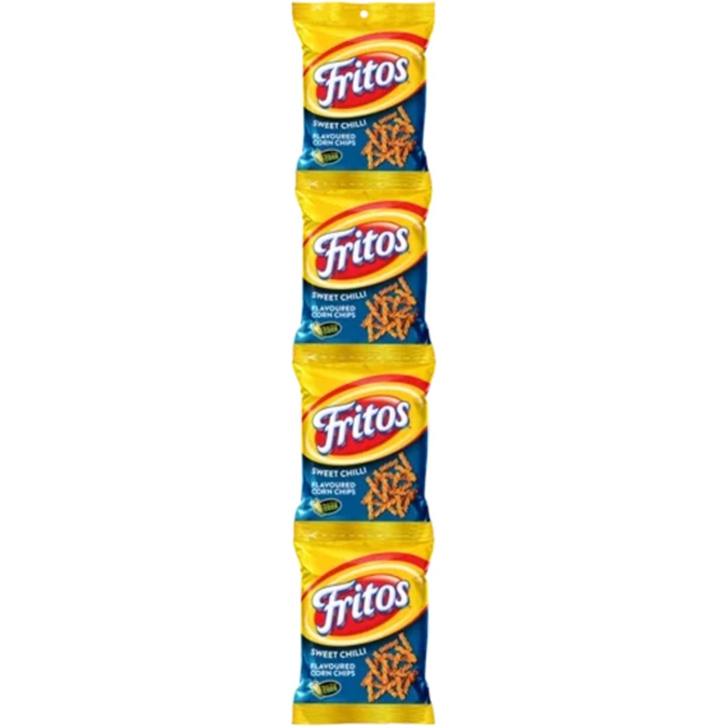Simba Fritos Sweet Chilli Strips 4 x 25g